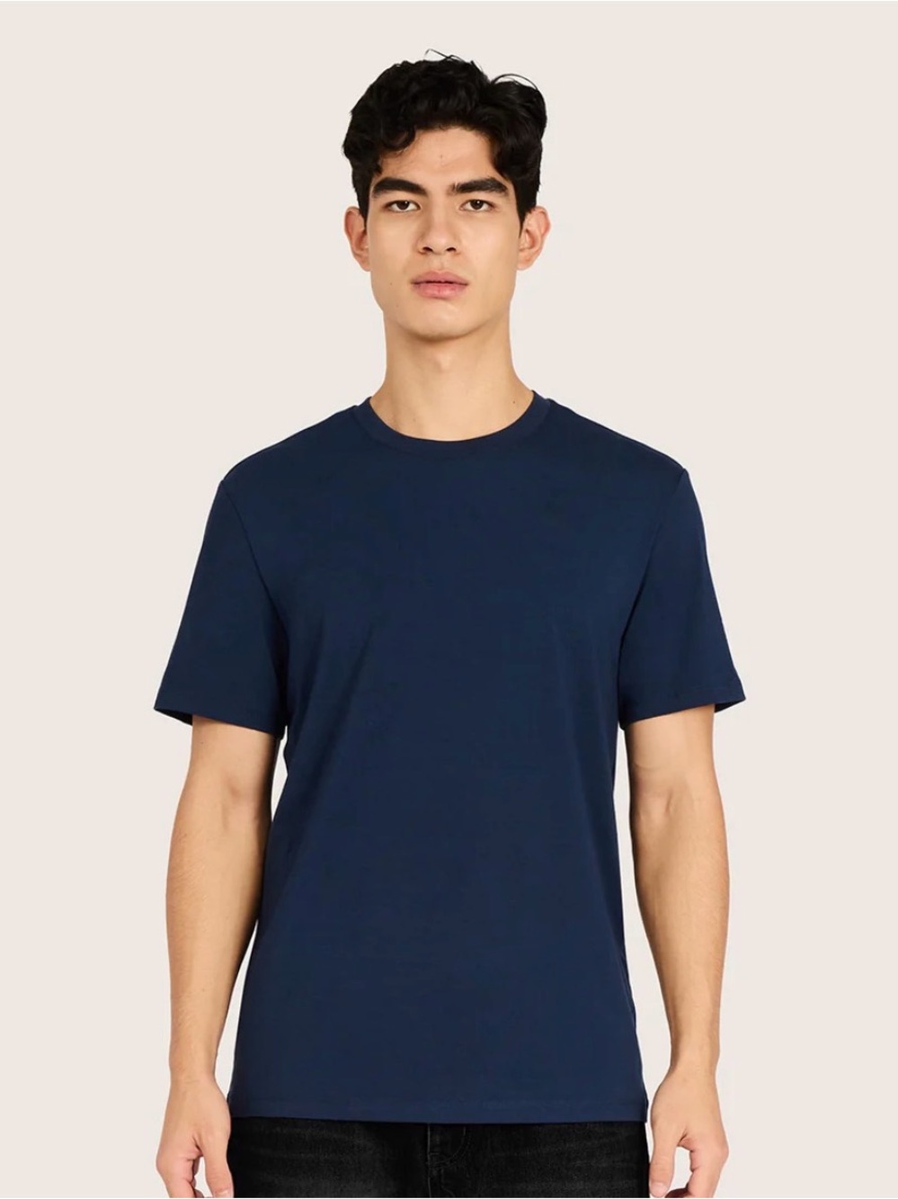 BOODY Classic Men's Crew Neck T-Shirt - Navy